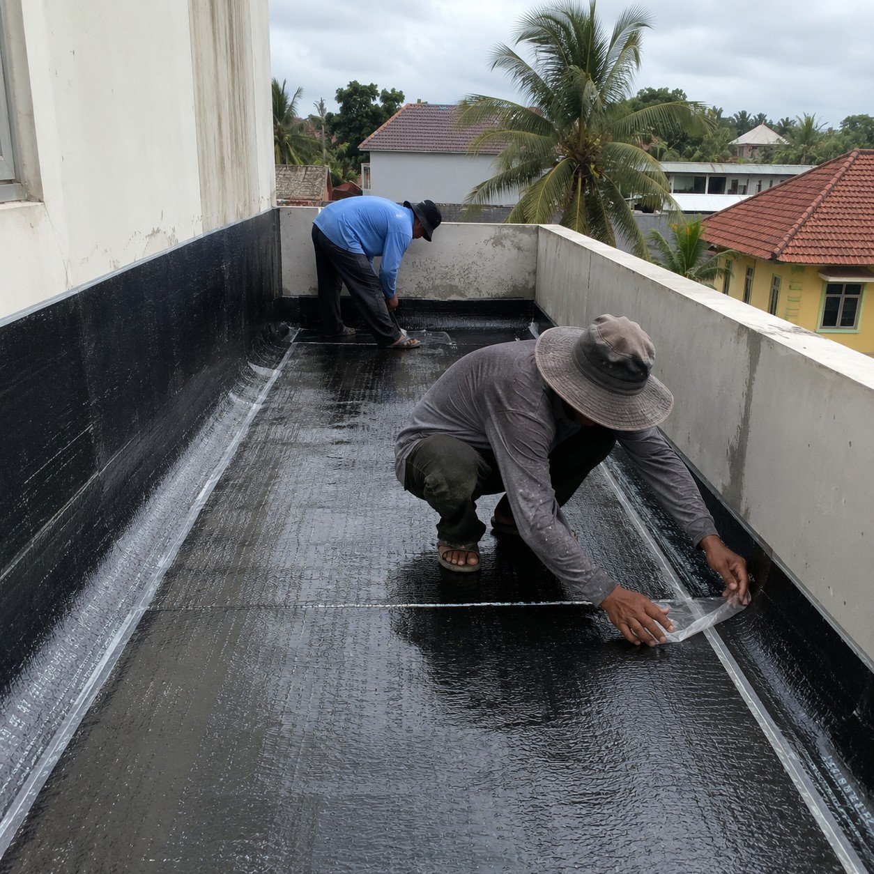 聚合物改性沥青自粘防水卷材5