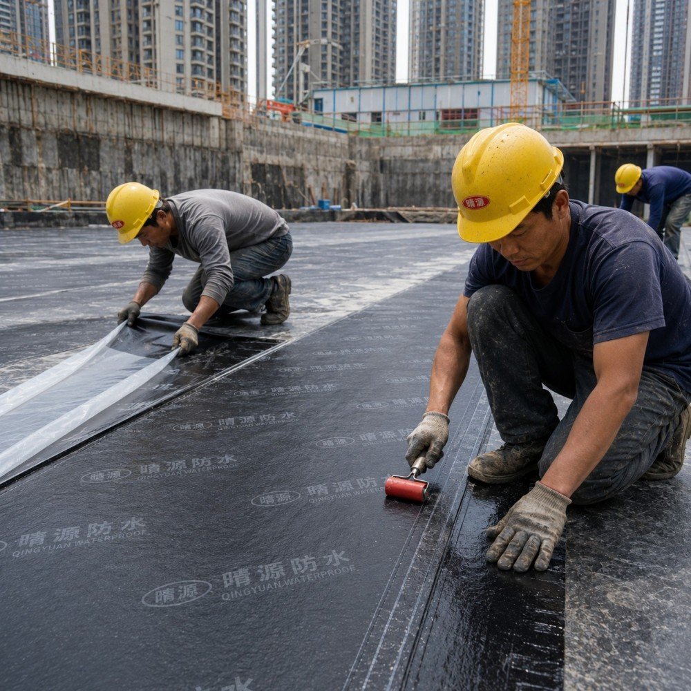 聚合物改性沥青自粘防水卷材1