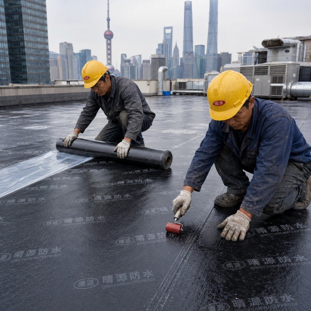 聚合物改性沥青自粘防水卷材2